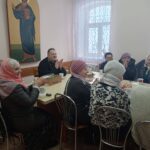 Встреча с учащимися Библейских курсов.